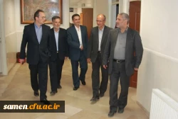 با زدید رئیس محترم دانشگاه فرهنگیان از مر کز آموزش عالی ثامن الحجج (ع) مشهد