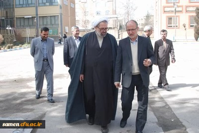 بازدید حضرت حجه الاسلام والمسلمین جناب آقای دکتر صادق زاده قمصری معاونت محترم      فرهنگی دانشگاه فرهنگیان از مرکز آموزش عالی ثامن الحجج ( ع) مشهد مقدس