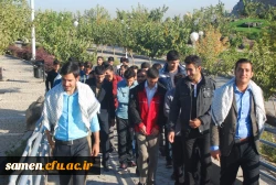 تجدید میثاق کارکنان و دانشجویان مرکز آموزش عا لی ثامن الحجج ( ع) مشهد با شهیدان انقلاب اسلامی درهفته دفاع مقدس