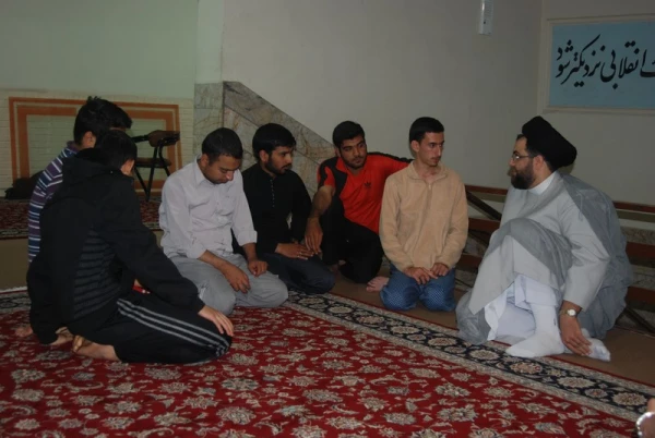 جلسه حلقه های صالحین