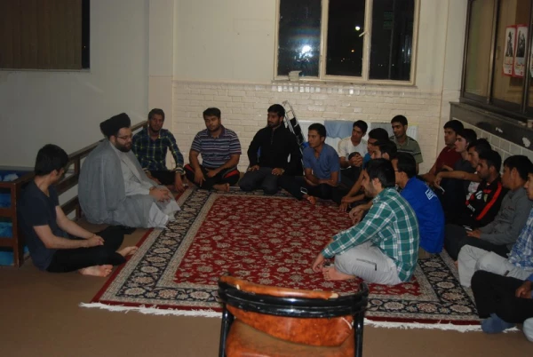 جلسه حلقه های صالحین