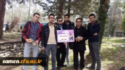 حضوردانشجویان مرکز آموزش عالی ثامن الحجج ( ع) در دوره مدیریت اردویی