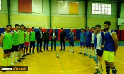 برگزاری  فینال مسابقات جام فجر 94 در رشته فوتسال مرکز آموزش عالی ثامن الحجج (ع)