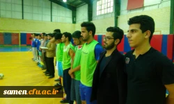 مسابقات جام فجر 94 در رشته فوتسال مرکز آموزش عالی ثامن الحجج (ع)