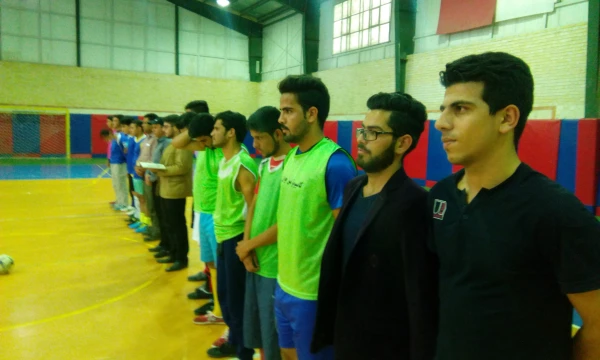 مسابقات جام فجر 94 در رشته فوتسال مرکز آموزش عالی ثامن الحجج (ع)