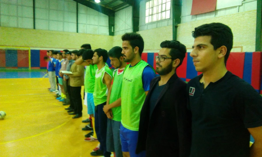 مسابقات جام فجر 94 در رشته فوتسال مرکز آموزش عالی ثامن الحجج (ع)