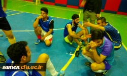 مسابقات جام فجر 94 در رشته فوتسال مرکز آموزش عالی ثامن الحجج (ع)