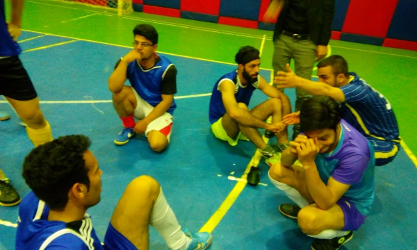 مسابقات جام فجر 94 در رشته فوتسال مرکز آموزش عالی ثامن الحجج (ع)