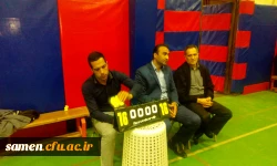 مسابقات جام فجر 94 در رشته فوتسال مرکز آموزش عالی ثامن الحجج (ع)