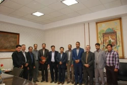 جلسه تکریم بمناسبت بازنشستگی کارشناس فناوری جناب آقای حداد