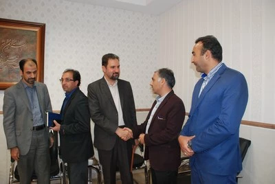 جلسه تکریم بمناسبت بازنشستگی کارشناس فناوری جناب آقای حداد