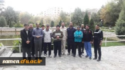 برگزاری مراسم ورزش صبحگاهی کارکنان مرکز آموزش عالی ثامن الحجج (ع) مشهد