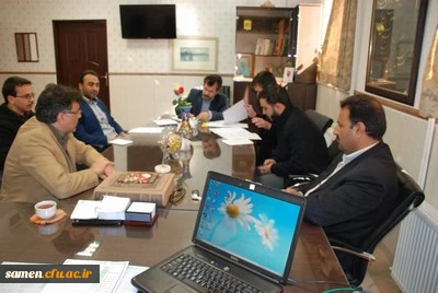 اولین جلسه شورای فرهنگی مرکز آموزش عالی ثامن الحجج ( ع) با حضور دکتر میرشجاعیان رئیس جدید مرکز