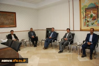 نشست صمیمی کارکنان دانشگاه فرهنگیان واحد ثامن الحجج ( ع) با ریاست مرکز
