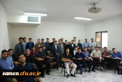 حضور ریاست و کارکنان دانشگاه فرهنگیان واحد ثامن الحجج (ع) مشهد در کلاس های آموزشی و دیدار با اساتید و دانشجویان