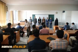 حضور ریاست و کارکنان دانشگاه فرهنگیان واحد ثامن الحجج (ع) مشهد در کلاس های آموزشی و دیدار با اساتید و دانشجویان