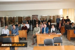 حضور ریاست و کارکنان دانشگاه فرهنگیان واحد ثامن الحجج (ع) مشهد در کلاس های آموزشی و دیدار با اساتید و دانشجویان