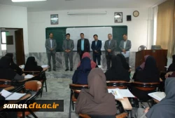 حضور ریاست و کارکنان دانشگاه فرهنگیان واحد ثامن الحجج (ع) مشهد در کلاس های آموزشی و دیدار با اساتید و دانشجویان کارشناسی ناپیوسته