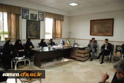 دیدار دکتر نیری معاون آموزشی دانشگاه فرهنگیان  پردیس شهید بهشتی به همراه جمعی از کارکنان آن پردیس با دکتر میرشجاعیان