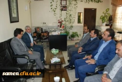 دیدار دکتر میر شجاعیان با ریاست آموزش و پروروش ناحیه 6 مشهد