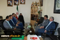 دیدار دکتر میر شجاعیان با ریاست آموزش و پروروش ناحیه 6 مشهد