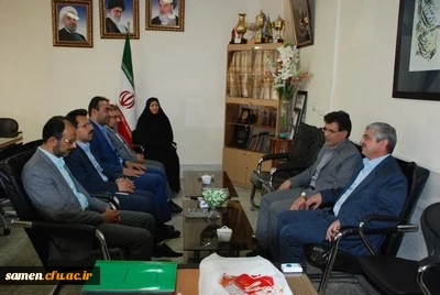 دیدار دکتر میر شجاعیان با ریاست آموزش و پروروش ناحیه 6 مشهد