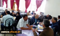 برگزاری برنامه  ورزش صبحگاهی
کارکنان مرکز آموزش عالی ثامن الحجج ( ع) مشهد