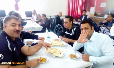 برگزاری برنامه  ورزش صبحگاهی
کارکنان مرکز آموزش عالی ثامن الحجج ( ع) مشهد