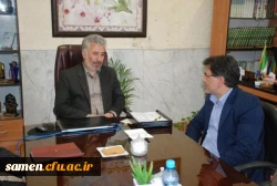 دیدار دکتر میر شجاعیان با ریاست آموزش و پروروش ناحیه 7 مشهد
