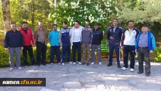 قو علی خدمتک جوارحی
برگزاری برنامه  ورزش صبحگاهی
کارکنان مرکز آموزش عالی ثامن الحجج ( ع) مشهد
 2