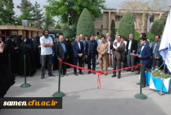 افتتاحیه نمایشگاه صنایع دستی و هنرهای سنتی تجسمی با حضور دکتر کاظمی مدیر کل آموزش و پرورش خراسان رضوی در دانشگاه فرهنگیان واحد ثامن الحجج (ع)