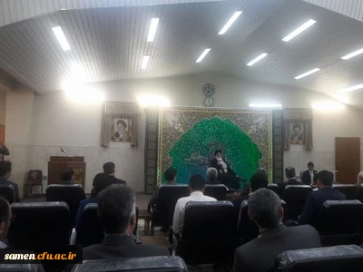 دیدار جمعی از مسئولین و دانشجویان دانشگاه فرهنگیان خراسان رضوی با آیت الله علم الهدی نماینده ولی فقیه و امام جمعه مشهد