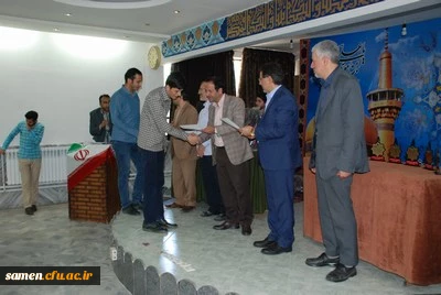 مراسم اختتامیه المپیاد ورزشی دانشجویان پیوسته دانشگاه فرهنگیان واحد ثامن الحجج (ع) مشهد