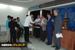 مراسم اختتامیه المپیاد ورزشی دانشجویان پیوسته دانشگاه فرهنگیان واحد ثامن الحجج (ع) مشهد