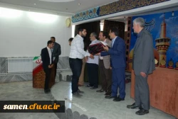 مراسم اختتامیه المپیاد ورزشی دانشجویان پیوسته دانشگاه فرهنگیان واحد ثامن الحجج (ع) مشهد