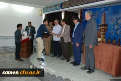 مراسم اختتامیه المپیاد ورزشی دانشجویان پیوسته دانشگاه فرهنگیان واحد ثامن الحجج (ع) مشهد