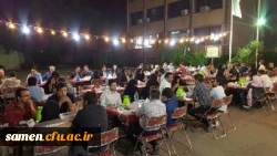 مراسم افطاری دانشجویان پیوسته ( غیر خوابگاهی ) دانشگاه فرهنگیان واحد ثامن الحجج (ع) مشهد