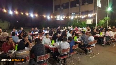 مراسم افطاری دانشجویان پیوسته ( غیر خوابگاهی ) دانشگاه فرهنگیان واحد ثامن الحجج (ع) مشهد