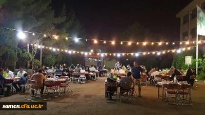 مراسم افطاری دانشجویان پیوسته ( غیر خوابگاهی ) دانشگاه فرهنگیان واحد ثامن الحجج (ع) مشهد