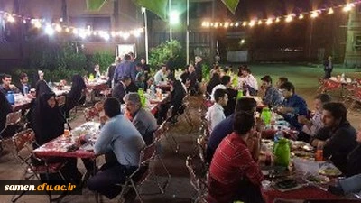 مراسم افطاری دانشجویان پیوسته ( غیر خوابگاهی ) دانشگاه فرهنگیان واحد ثامن الحجج (ع) مشهد