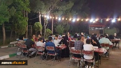 مراسم افطاری دانشجویان پیوسته ( غیر خوابگاهی ) دانشگاه فرهنگیان واحد ثامن الحجج (ع) مشهد