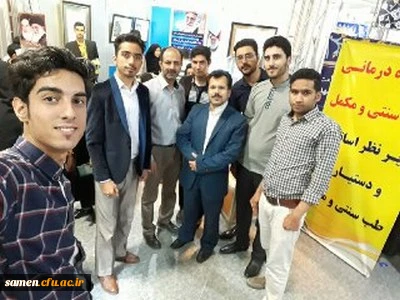 بازدید جمعی از دانشجویان دانشگاه فرهنگیان واحد ثامن الحجج (ع) از نمایشگاه قرآن و عترت