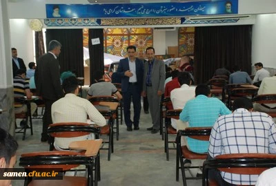 بازدید دکتر مجتبوی از روند امتحانات واحد ثامن الحجج (ع)