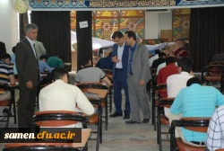 بازدید دکتر مجتبوی از روند امتحانات واحد ثامن الحجج (ع)