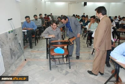 بازدید دکتر مجتبوی از روند امتحانات واحد ثامن الحجج (ع)