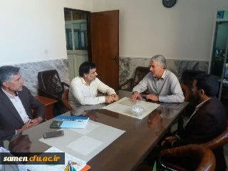 بازدید دکتر نصر آبادی معاونت محترم  آموزشی و پژوهشی مدیر امور پردیسها ی استان