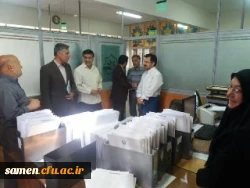 بازدید دکتر نصر آبادی معاونت محترم آموزشی و پژوهشی مدیریت امور پردیسها و مراکز استان