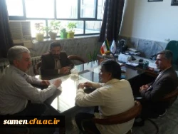 بازدید دکتر نصر آبادی معاونت محترم آموزشی و پژوهشی مدیریت امور پردیسها و مراکز استان