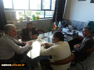 بازدید دکتر نصر آبادی معاونت محترم آموزشی و پژوهشی مدیریت امور پردیسها و مراکز استان