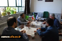 بازدید دکتر مجتبوی مدیریت محترم امور پردیسها و مراکز استان